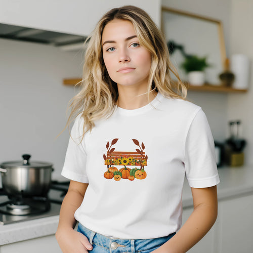 Pumpkin Picking Unisex Crewneck T-Shirt - Yarn & Bloom
